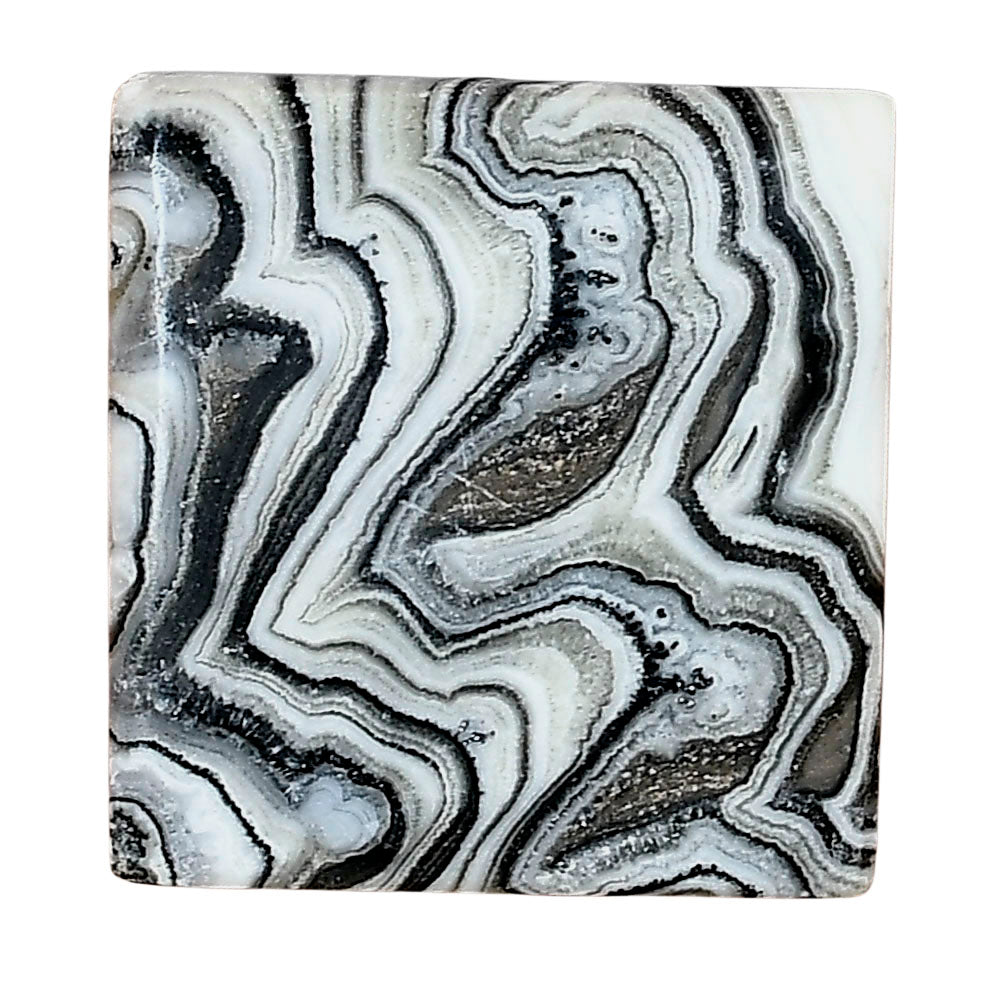 Crazy Lace Agate 26x25x5.5 mm Baguette Gemstone LS01977-29