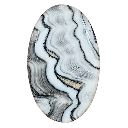 Crazy Lace Agate 35.75x21.9x5.5 mm Oval Gemstone LS01978-29