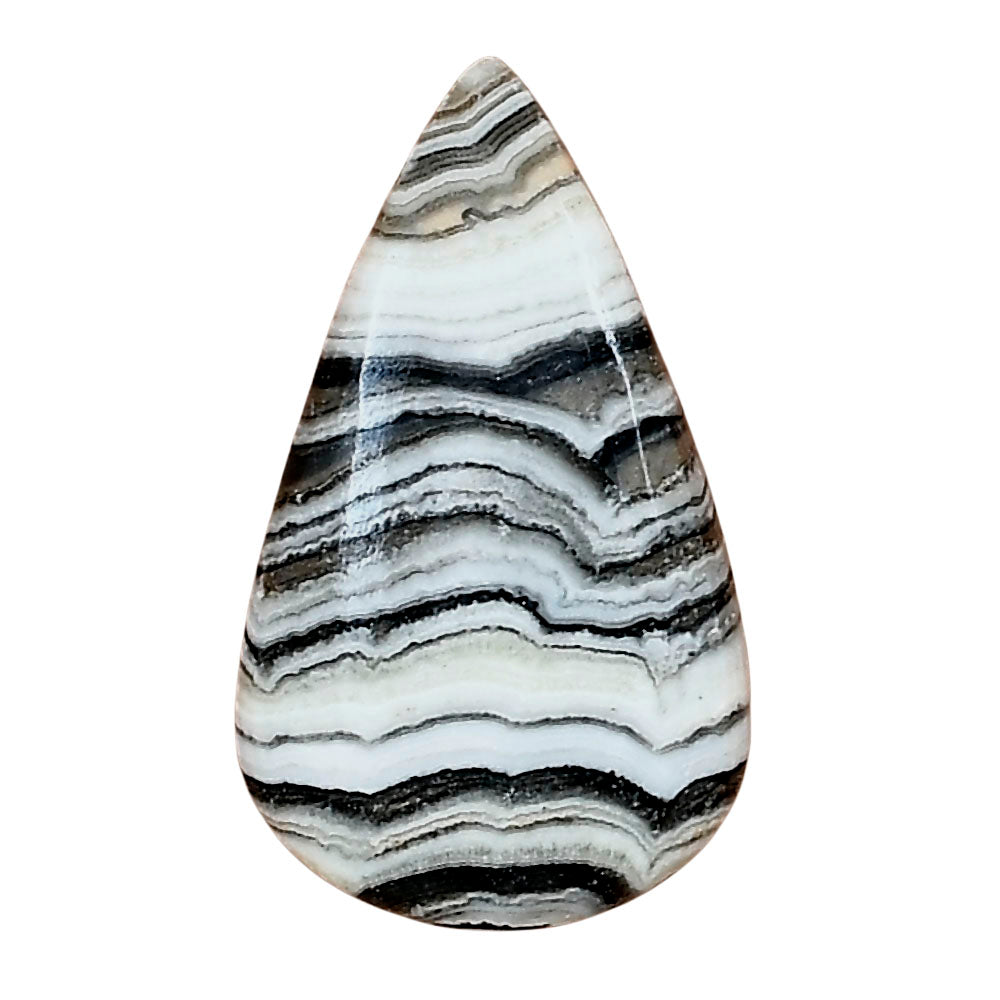 Crazy Lace Agate 32.2x18.85x5.5 mm Pear Gemstone LS01986-29