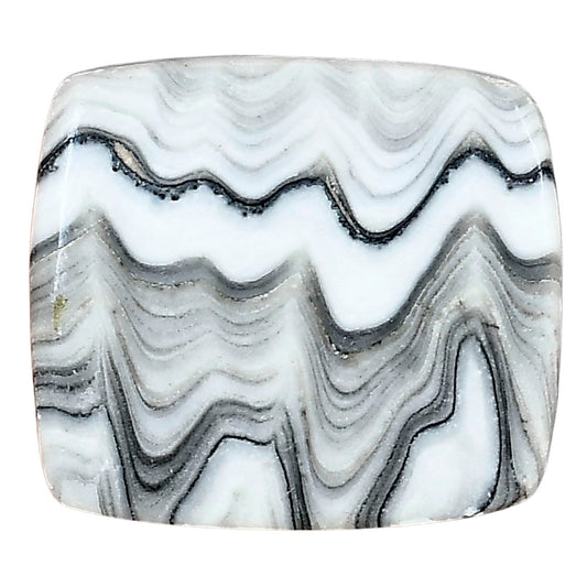 Crazy Lace Agate 28.1x25x4.5 mm Baguette Gemstone LS01989-29