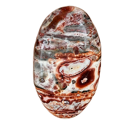 Leopard Skin Jasper 25.5x15.5x5 mm Oval Gemstone LS02016-30