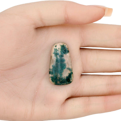 Green Moss Agate 31.75x18x5 mm Fancy Gemstone LS02063-31
