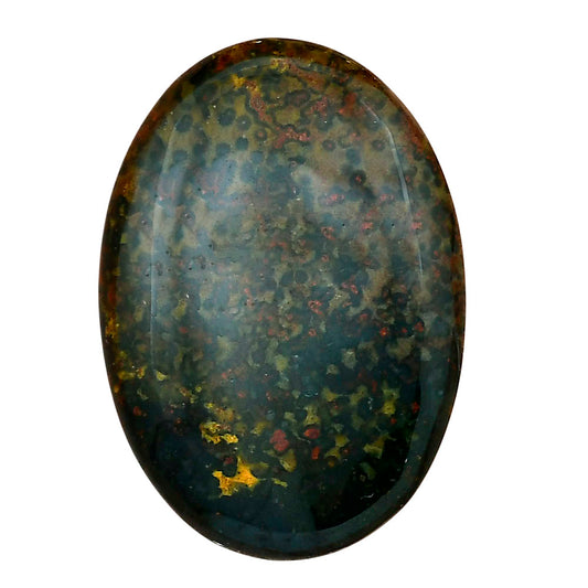 Blood Stone 37.6x26.4x6 mm Oval Gemstone LS02086-32