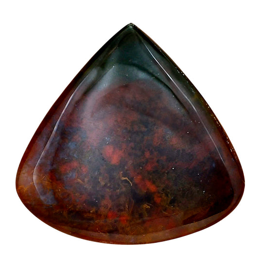 Blood Stone 38x37x6 mm Heart Gemstone LS02087-32