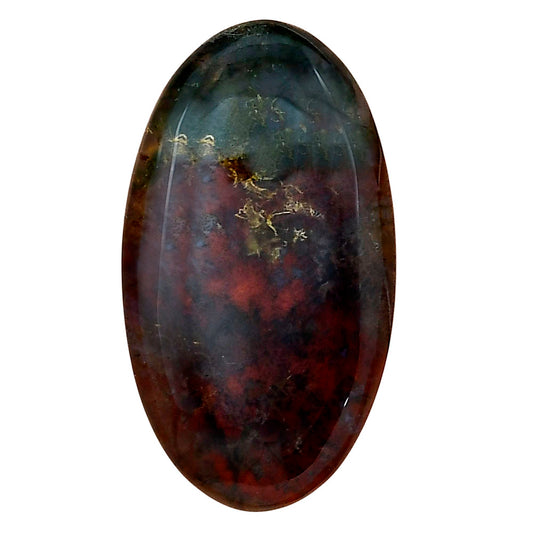 Blood Stone 35.7x20x5.5 mm Oval Gemstone LS02090-32