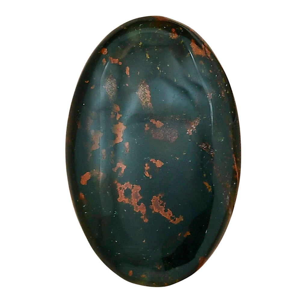 Blood Stone 33.1x21.5x6 mm Oval Gemstone LS02091-32