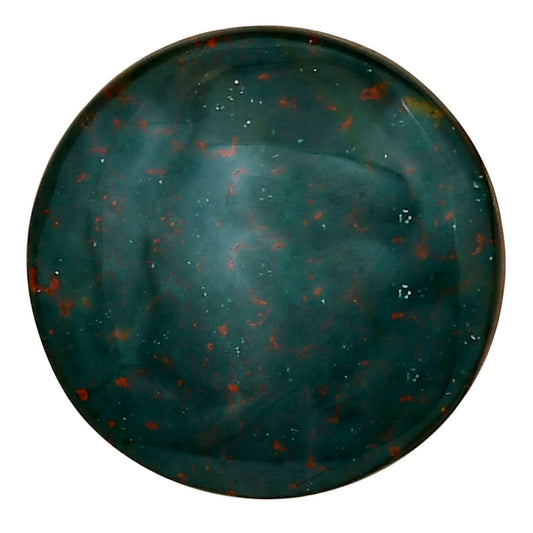 Blood Stone 25.5x25.5x5 mm Round Gemstone LS02095-32