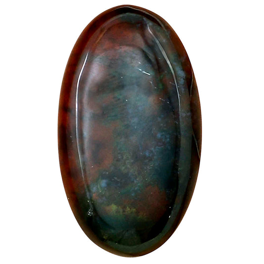 Blood Stone 40.3x23x6.5 mm Oval Gemstone LS02099-32