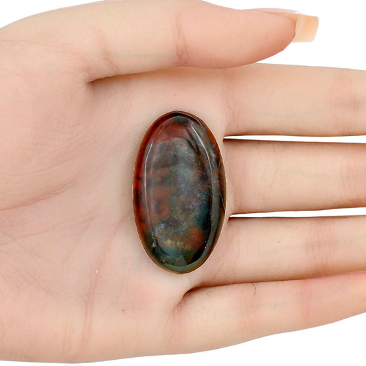 Blood Stone 40.3x23x6.5 mm Oval Gemstone LS02099-32