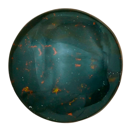 Blood Stone 23.2x23.2x5 mm Round Gemstone LS02103-32