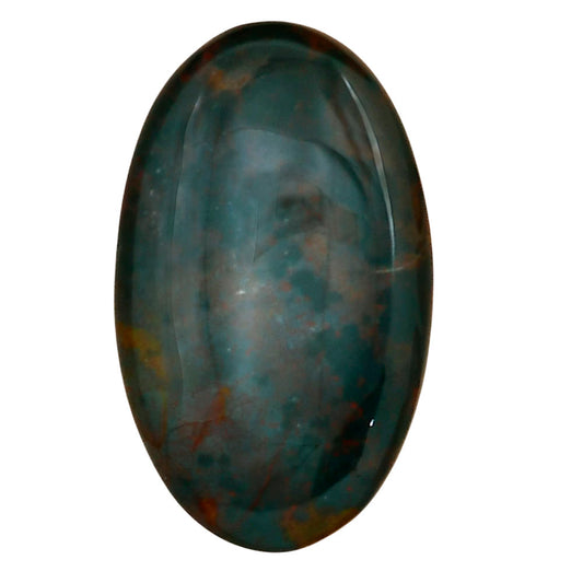 Blood Stone 33.6x20.2x5.5 mm Oval Gemstone LS02108-32