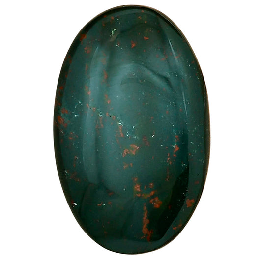 Blood Stone 35x22x6 mm Oval Gemstone LS02109-32