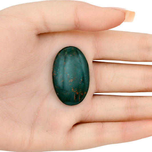 Blood Stone 35x22x6 mm Oval Gemstone LS02109-32