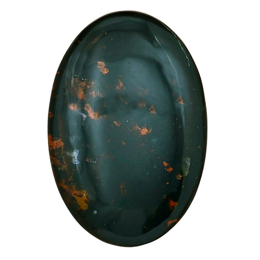 Blood Stone 33.4x22.7x5 mm Oval Gemstone LS02110-32