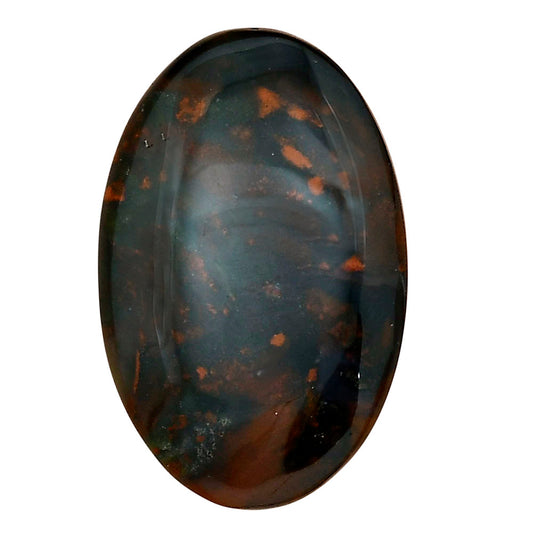 Blood Stone 33.2x21.3x6 mm Oval Gemstone LS02112-32