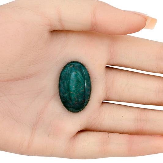 Blood Stone 28.6x18.3x6 mm Oval Gemstone LS02122-32