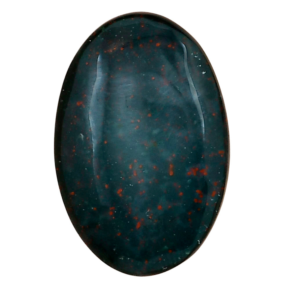 Blood Stone 29x19.3x5 mm Oval Gemstone LS02124-32
