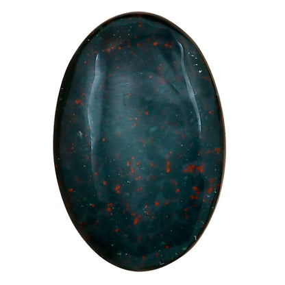 Blood Stone 29x19.3x5 mm Oval Gemstone LS02124-32