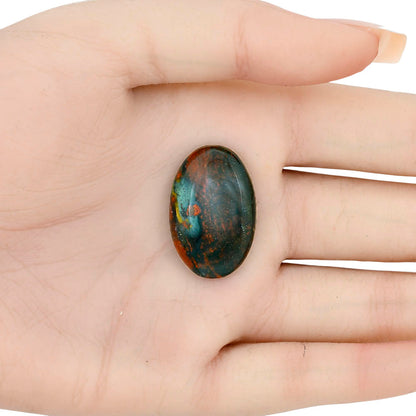 Blood Stone 28x18.3x6 mm Oval Gemstone LS02126-32