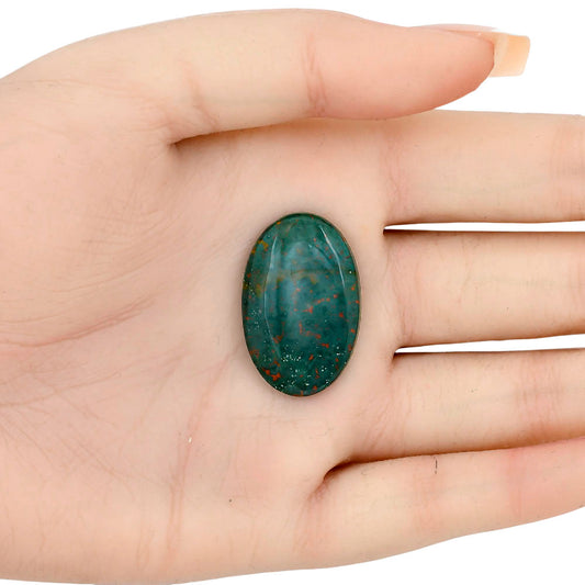 Blood Stone 29.2x19x4.5 mm Oval Gemstone LS02128-32