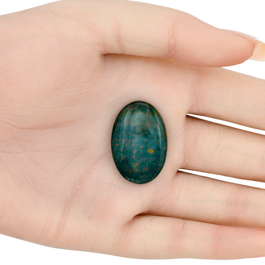 Blood Stone 29.1x20x5 mm Oval Gemstone LS02130-32