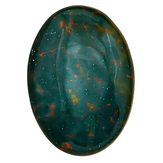 Blood Stone 26.8x19.1x5.5 mm Oval Gemstone LS02132-32