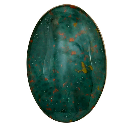 Blood Stone 27.2x18.6x5.5 mm Oval Gemstone LS02133-32