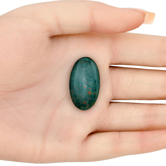 Blood Stone 29.25x17x5 mm Oval Gemstone LS02134-32