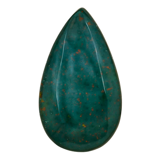 Blood Stone 31.6x18.3x6 mm Pear Gemstone LS02140-32