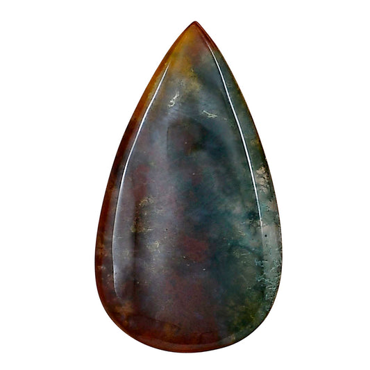 Blood Stone 35x20x4 mm Pear Gemstone LS02142-32