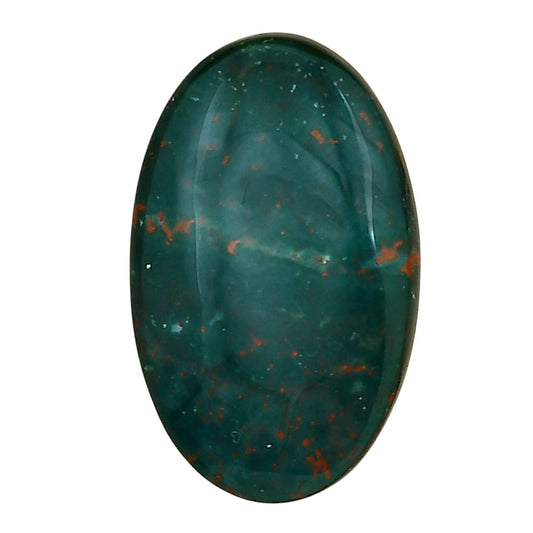 Blood Stone 29x18x5 mm Oval Gemstone LS02143-32