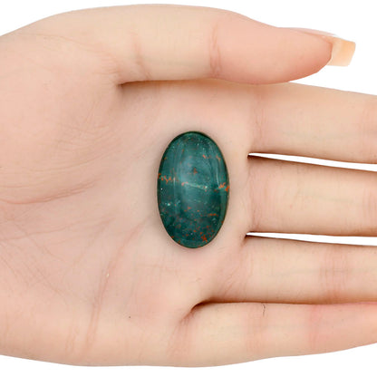 Blood Stone 29x18x5 mm Oval Gemstone LS02143-32
