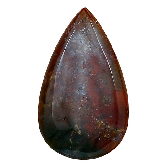Blood Stone 32.5x19.45x5.5 mm Pear Gemstone LS02144-32