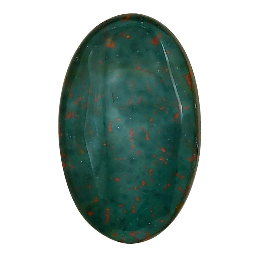 Blood Stone 28x17.3x5 mm Oval Gemstone LS02145-32