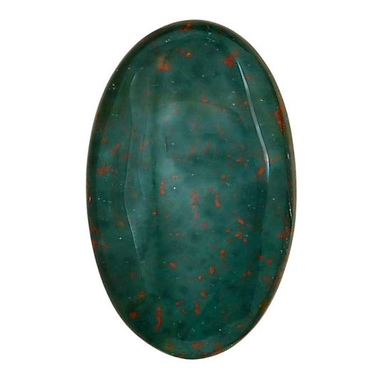 Blood Stone 28x17.3x5 mm Oval Gemstone LS02145-32