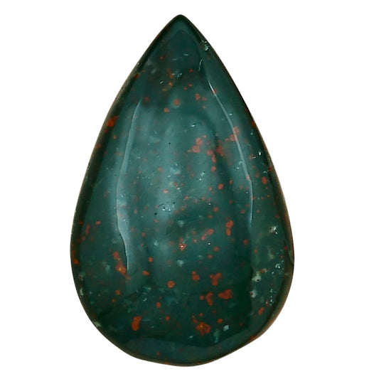 Blood Stone 30.3x19.25x6.5 mm Pear Gemstone LS02148-32