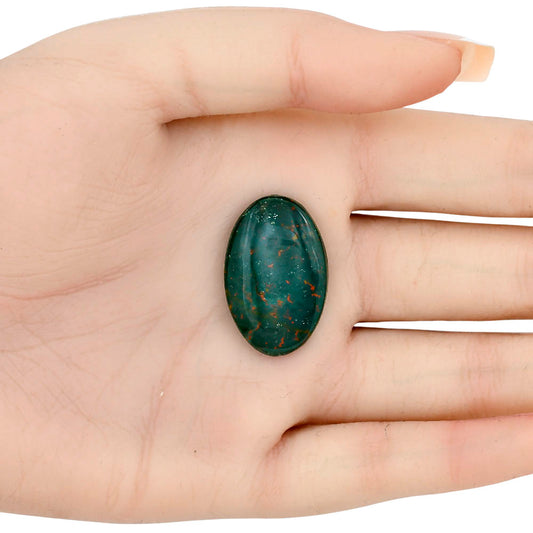 Blood Stone 28x18.2x4.5 mm Oval Gemstone LS02149-32