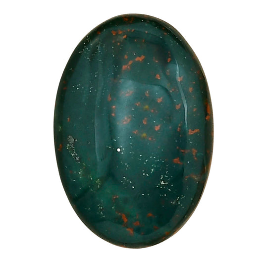 Blood Stone 26.85x18.3x5.5 mm Oval Gemstone LS02150-32