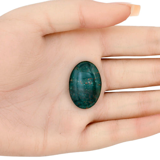Blood Stone 27.8x19x4.5 mm Oval Gemstone LS02152-32