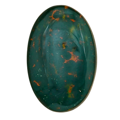Blood Stone 26.3x17.4x5 mm Oval Gemstone LS02159-32