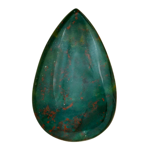 Blood Stone 31.4x20x6 mm Pear Gemstone LS02160-32
