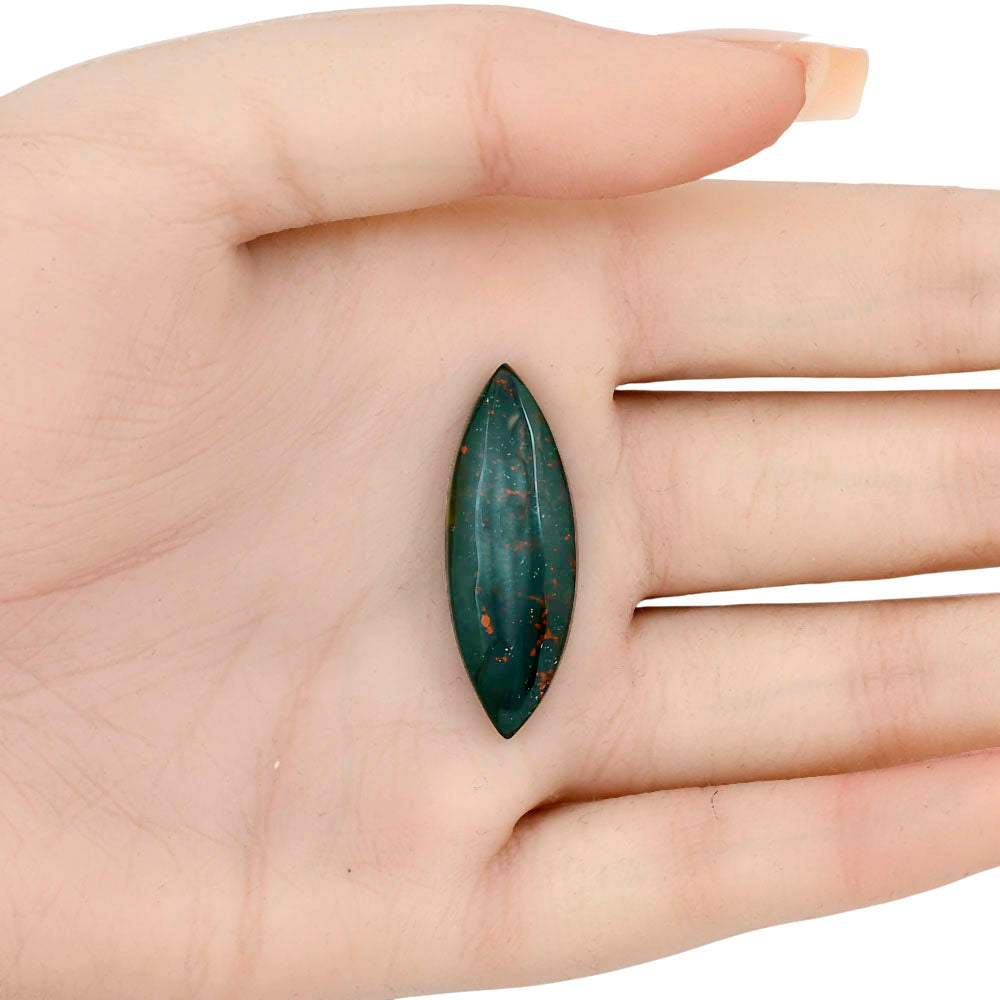 Blood Stone 33.75x12x6 mm Marquise Gemstone LS02161-32