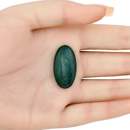 Blood Stone 30.1x16.2x5.5 mm Oval Gemstone LS02164-32