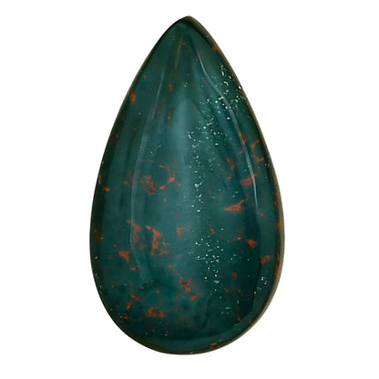 Blood Stone 29.25x16.85x5 mm Pear Gemstone LS02169-32