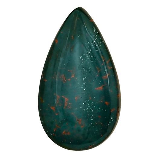 Blood Stone 29.25x16.85x5 mm Pear Gemstone LS02169-32