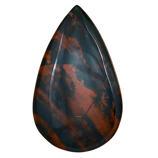 Blood Stone 30.5x18.8x4.5 mm Pear Gemstone LS02171-32