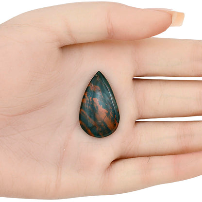 Blood Stone 30.5x18.8x4.5 mm Pear Gemstone LS02171-32