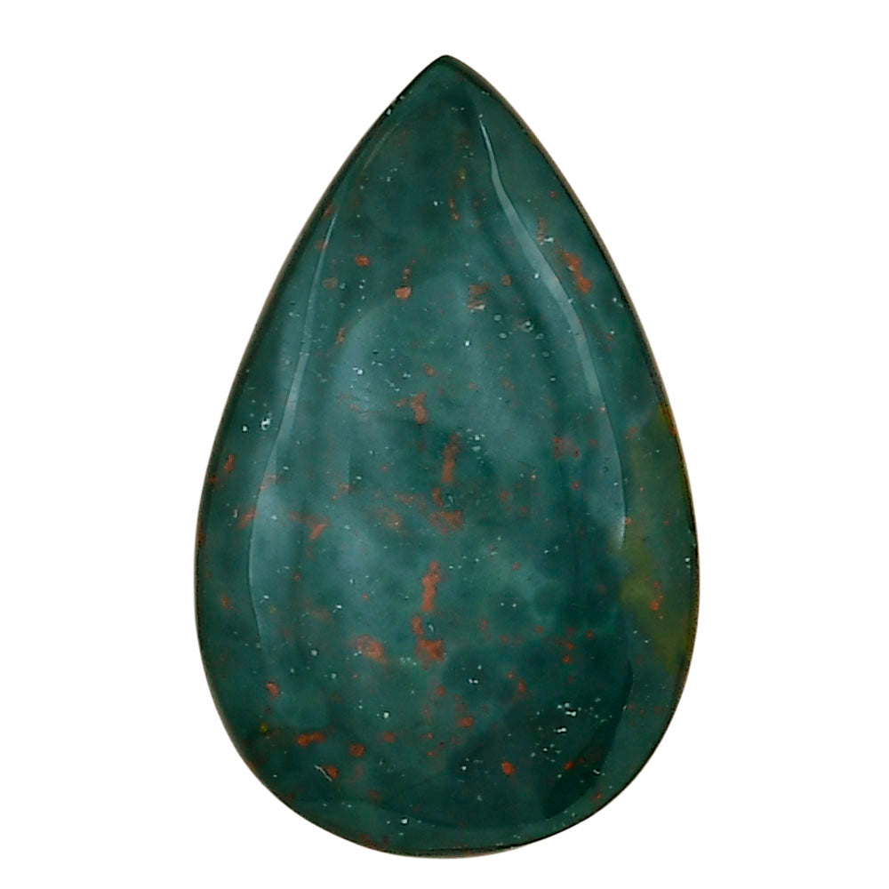 Blood Stone 29.6x18.7x4.5 mm Pear Gemstone LS02173-32