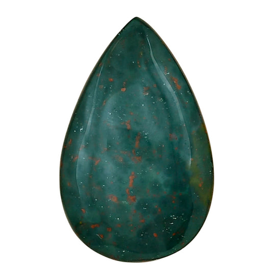 Blood Stone 29.6x18.7x4.5 mm Pear Gemstone LS02173-32