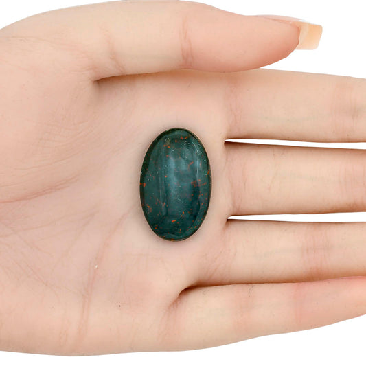 Blood Stone 28.8x18.2x5 mm Oval Gemstone LS02174-32
